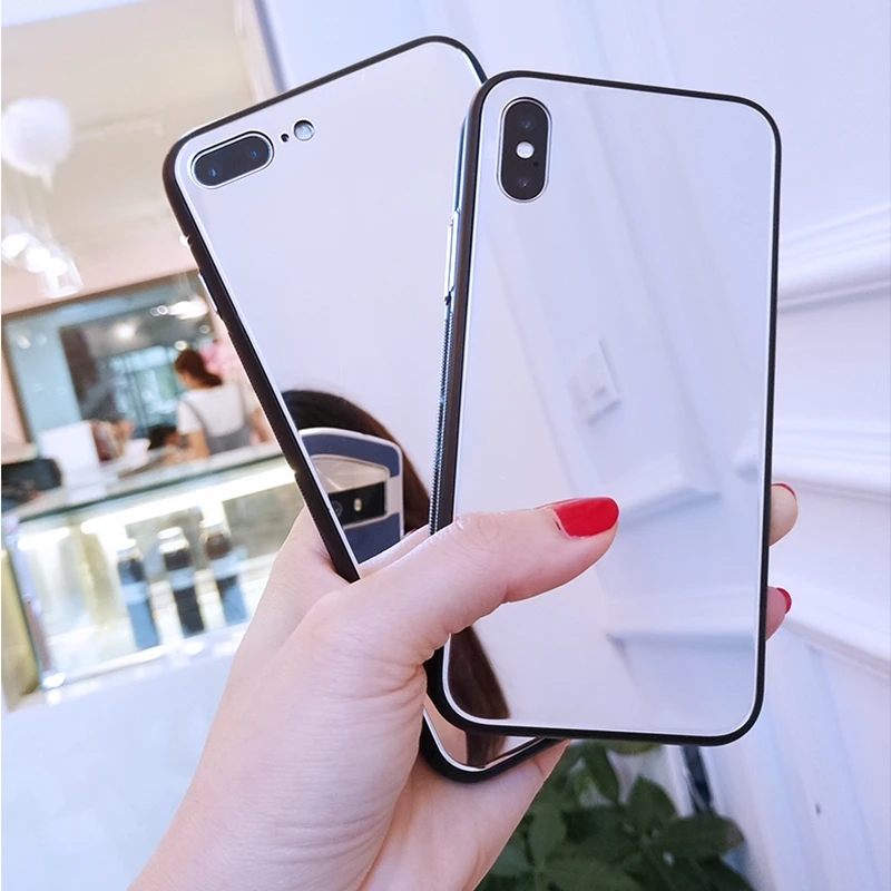 Чехол для HUAWEI Honor 10 9 20 Lite 10i 20i 7A 8A 7C 8C 8S 8X Y6 Prime 2019 2018 P30 P20 Pro мягкий зеркальный чехол