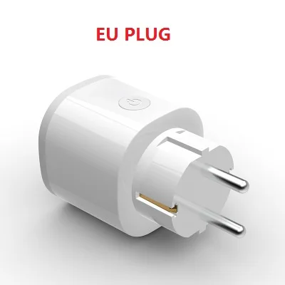 EU PLUG Умная розетка с дистанционным управлением Wi-Fi, умная розетка с голосовым управлением, США, ЕС, Великобритания, AU JP, Suport Alexa Google Home Mini IFTTT - Цвет: EU PLUG