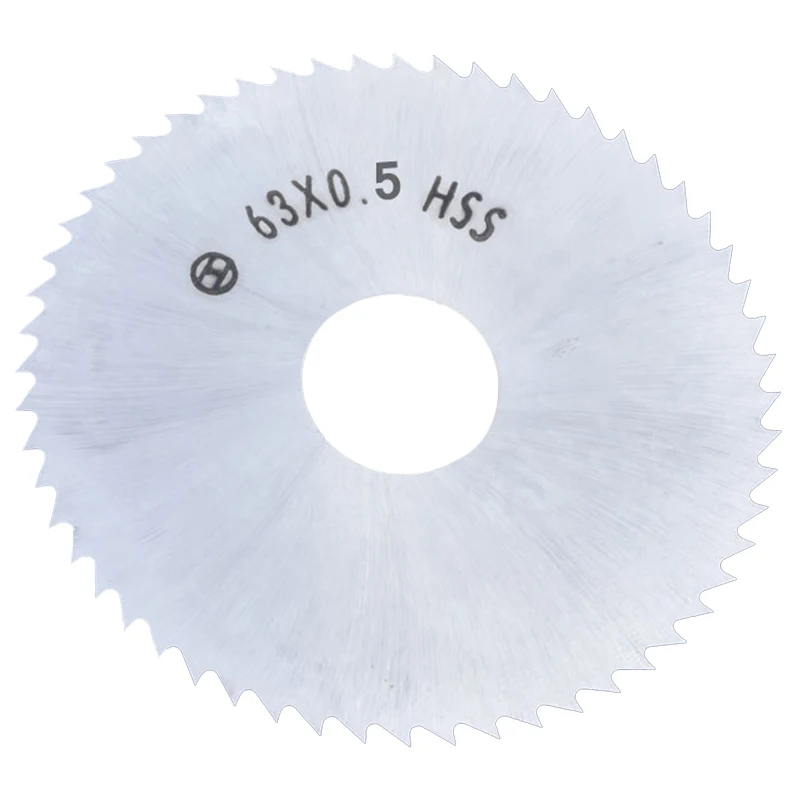 Mini Circular Saw Blade 63mm HSS High-speed Steel 72-Teeth Wheel Discs 16mm Aperture For Wood Aluminum Metal Plate Cutting Tool circular saw blade