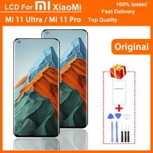 Bloc écran tactile LCD AMOLED de remplacement, 6.81 pouces, pour Xiaomi Mi 11 Ultra Pro, Original=