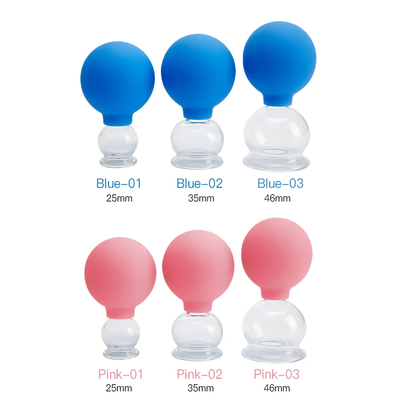 Vacuum Cupping Glasses Ventosas Suction cups Facial Lifting Fat burner Cellulite Massage for face Body Slimming jar Weight Loss 2