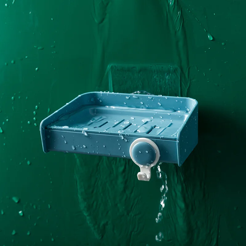 Дренаж для мыла с крюком пластиковый двухслойный чехол для мыла настенный держатель для ванной комнаты Душ Кухонный Контейнер Органайзер