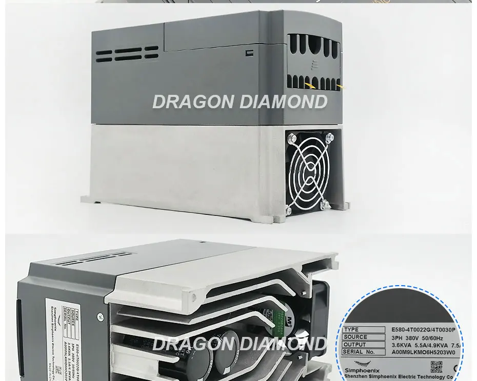 SUNFAR VFD инвертор 3HP 2.2KW AC380V VS500-4T0022G общий частотный инвертор VS500 серии 400 Гц частотно-регулируемый привод