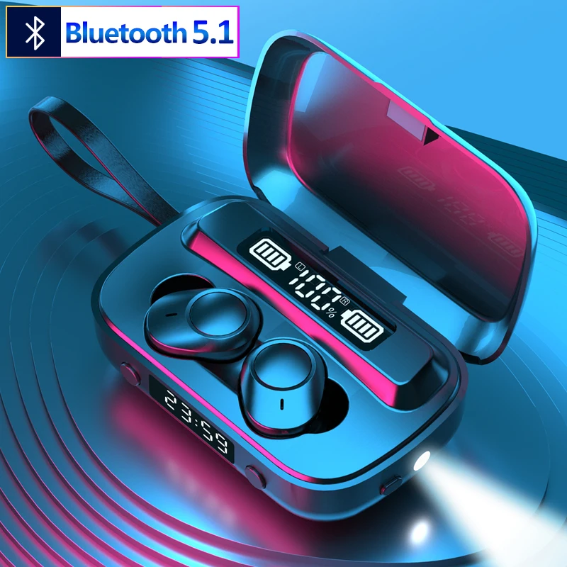 

A13 TWS Touch Wireless Bluetooth 5.1 Headphones In The Ear Stereo Sport Headsets CVC8.0 Noise Reduction Earphones For Samrtphone