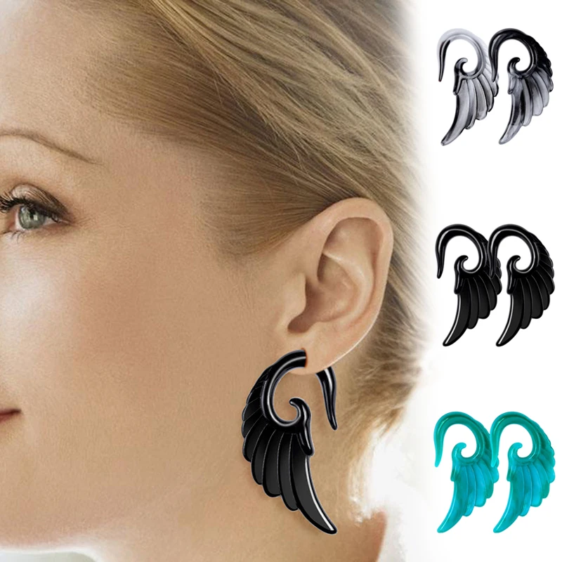 2 Pc/pair Acryl Spiral Oordoppen Meters Punk Piercing Oorbel Oor Taper