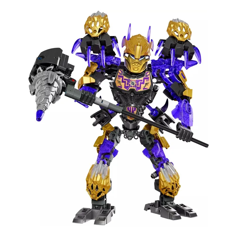 

Hero Factory BIONICLE Onua - Uniter of Earth And Terak Mask Robot Soldiers Figures Building Block Bricks Model Toys For Children