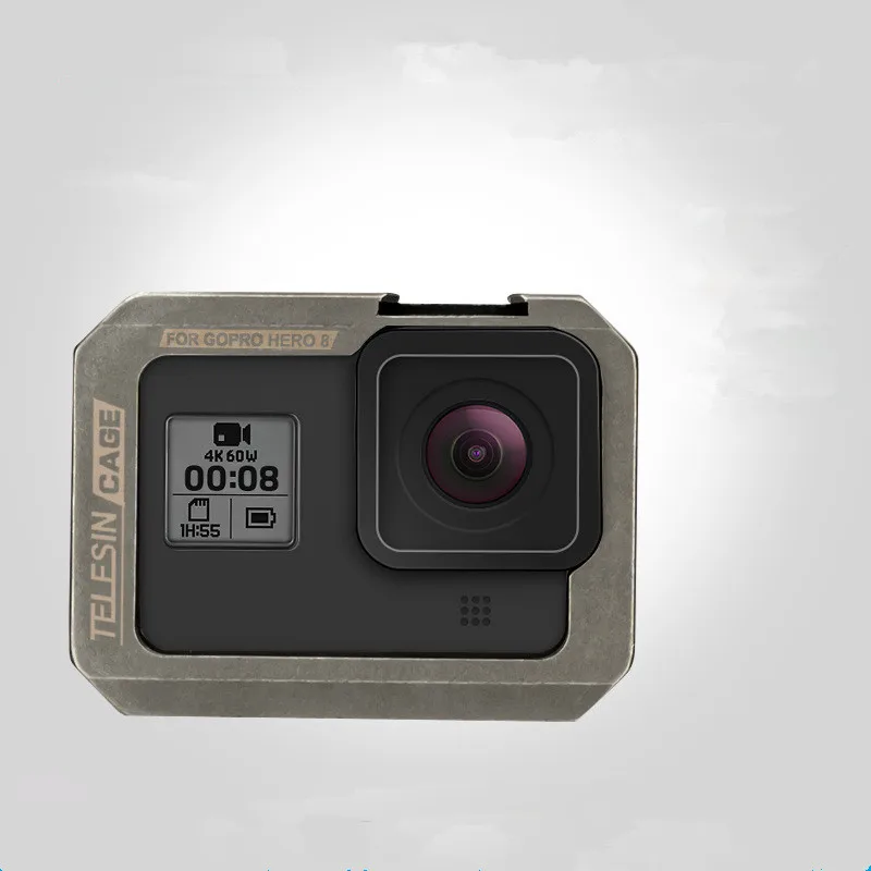 Алюминиевый защитный чехол для камеры Gopro Hero 8 Black, аксессуары для спортивной экшн-камеры