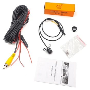 

Reverse Backup Camera,170 Degree Wide View Angle 2-In-1 Universal Car Rear View Camera,Auto Parking Sensor System