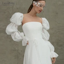 

Charming Fashion Long Detachable Sleeves Elastic Band Wedding Accessories Evening Sleeves DG056