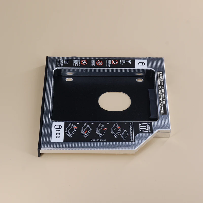 DM SSD адаптеры DW95s 9 5 мм металлический Optibay SATA 3 0 коробка для жесткого диска корпус DVD
