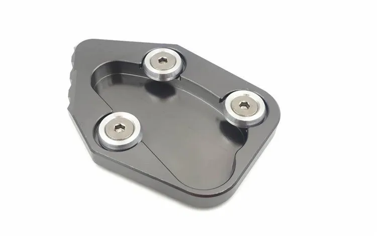 Motorbike Motorcycle CNC Aluminum Kickstand Side Stick Stand Extension Plate Enlarge For BMW S1000RR 2015 2016 | Автомобили и