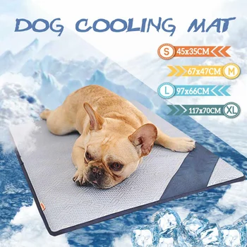 

Pet Cooling Pad Mat 4 Size Quick Cooling Material for Cat/Dog And Other Pet In Summer Pet Sleeping Cushion Dogs House Mats