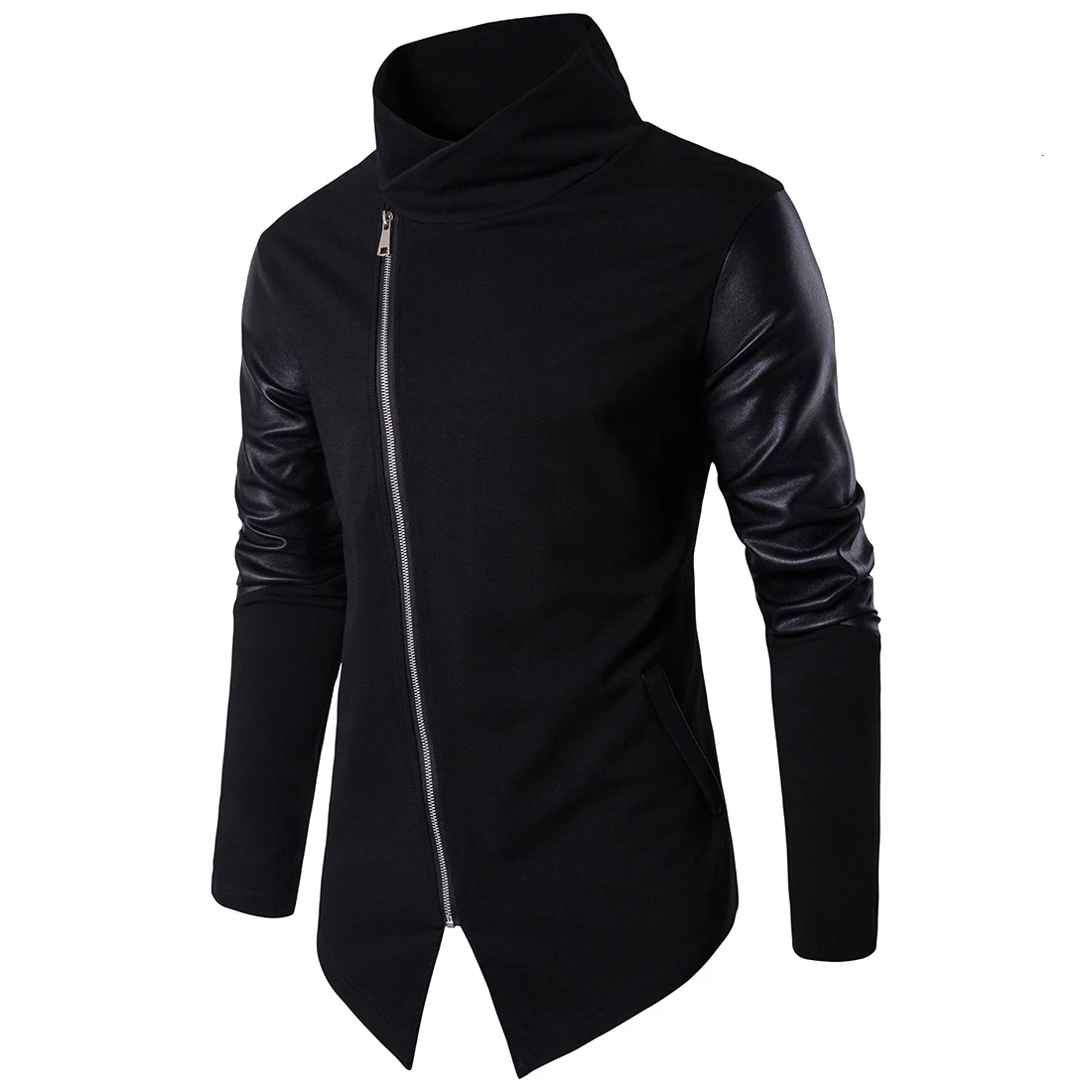 Mode Trui жилет Mannelijke Persoonlijkheid Stand kraag Katoen Smart casual Herfst Тонкий теплый Домашний Мужской жилет Mannen