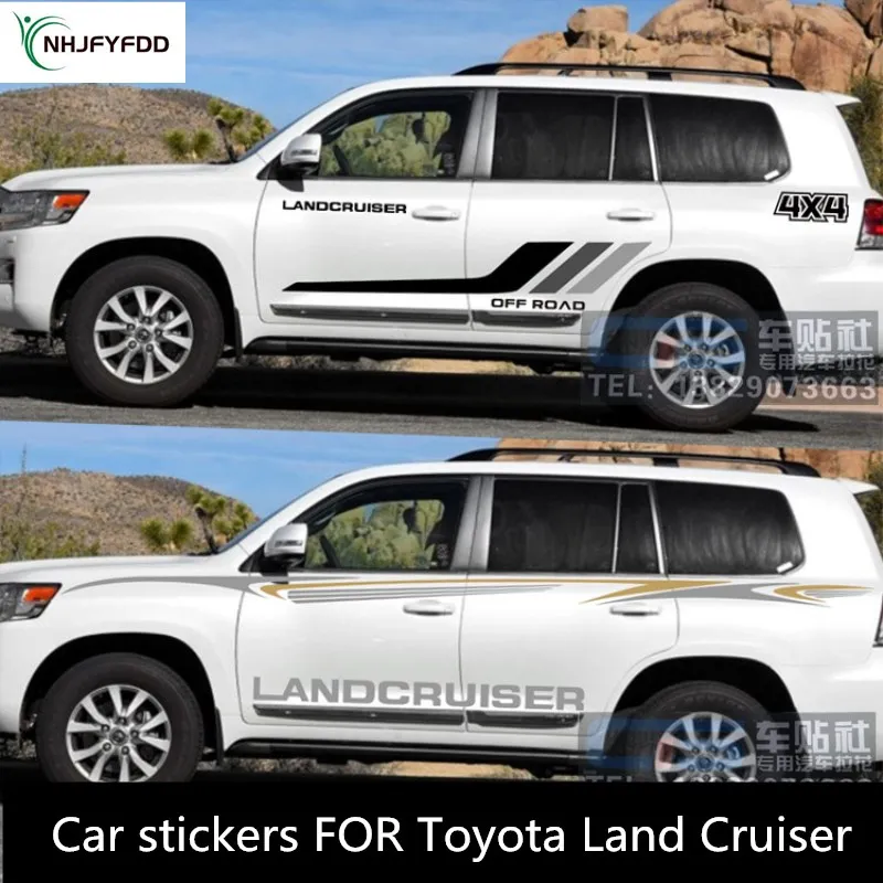 

Car stickers FOR Toyota Land Cruiser 2008-2022 body exterior modification custom fashion decoration special decal film