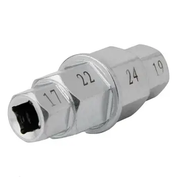

For dirt bikes Hex Axle Tool Socket Adapter Motorcycle Equipment Steel 1pc