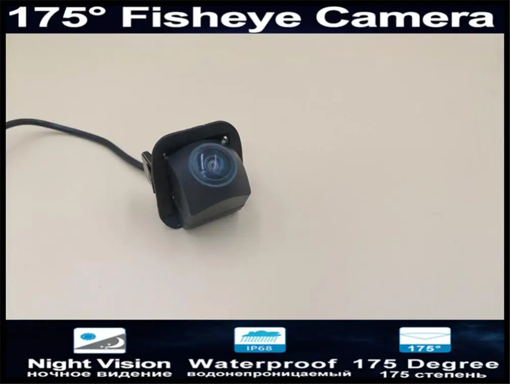 

175 Degree 1080P Fisheye Lens Reverse Camera Parking Car Rear view Camera For Toyota Alphard Vellfire 2007 - 2015 Car Camera