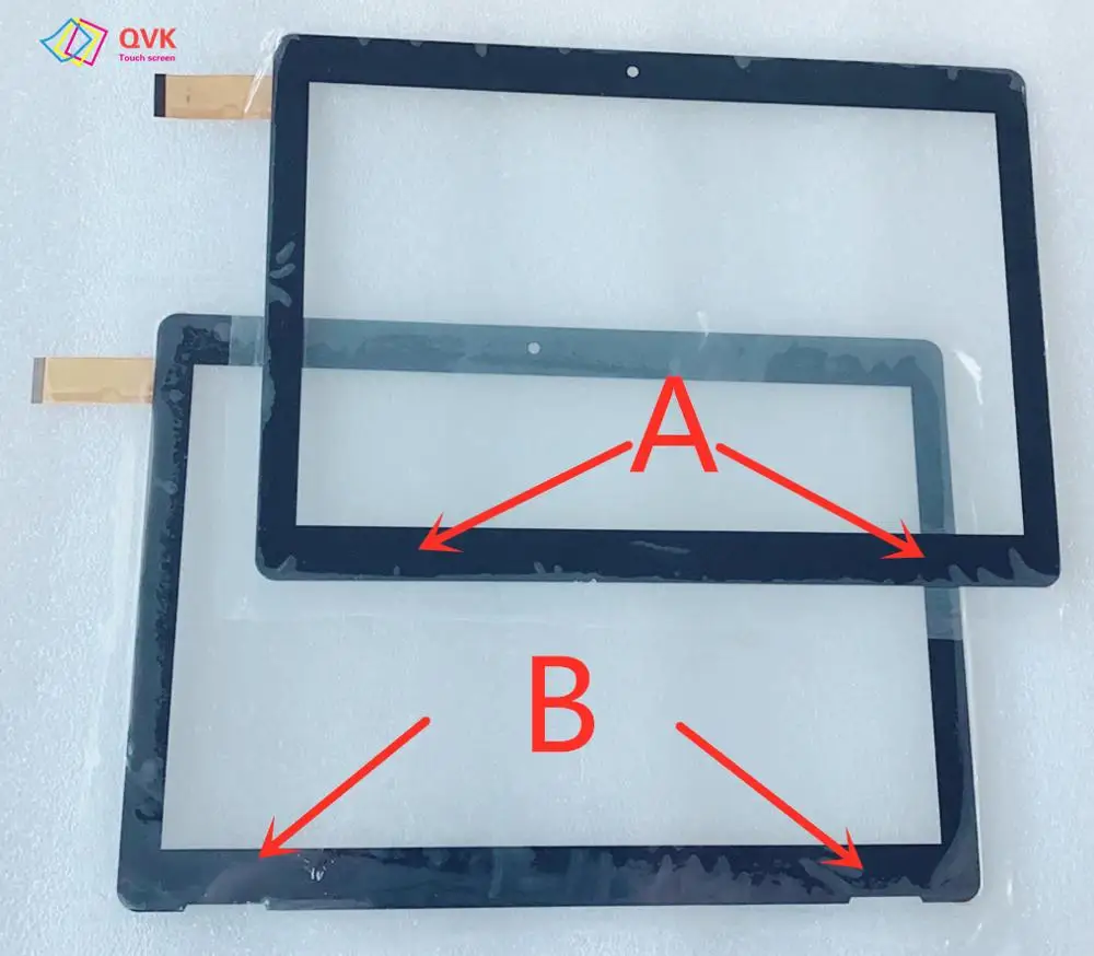 

New 10.1 Inch Black touch screen P/N H06.3677.001 Capacitive touch panel repair replacement parts