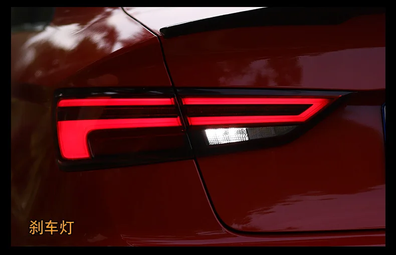 BeingWins автомобильный Стайлинг для AUDI A3 задние фонари 2013- светодиодный задний фонарь светодиодные задние фары с динамическим сигналом поворота