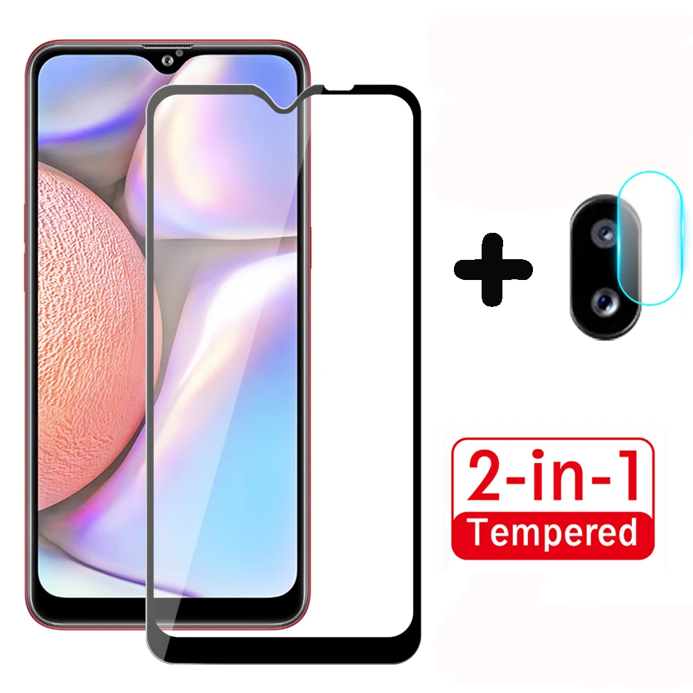 Закаленное стекло для объектива камеры 2 в 1 Защитное Samsung Galaxy A10S A20S A10 A20 A 20 10 10S