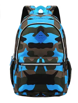 

Hot Selling leisure backpack waterproof kids backpack Camouflage Children backpacks schoolbag orthopedic school bag bookbag