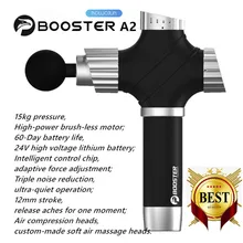 2020 New Handheld Low Noise vibration booster massage gun / muscle relax massager / Percussion Vibrating Muscle Massage Gun