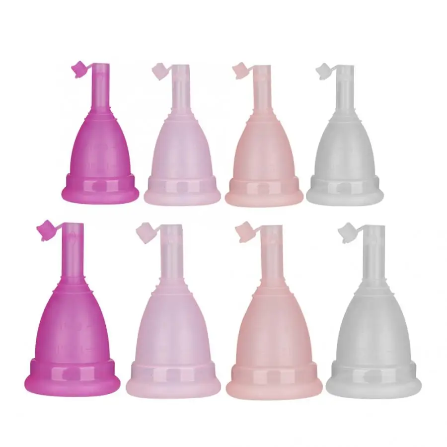 

Female Lady Menstrual Cup Collector Silicone Safety Feminine Hygiene Cup Tools Personal Health Care
