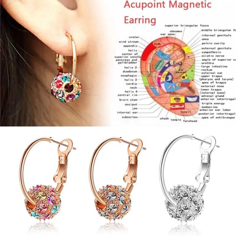 1 Pair Magnetic Slimming Earrings Lose Weight Body Relaxation Massage Slim Ear Studs Patch Health Jewelry Girls Women Best Gift 1 1 Pair Magnetic Slimming Earrings Lose Weight Body Relaxation Massage Slim Ear Studs Patch Health Jewelry Girls Women Best Gift 1