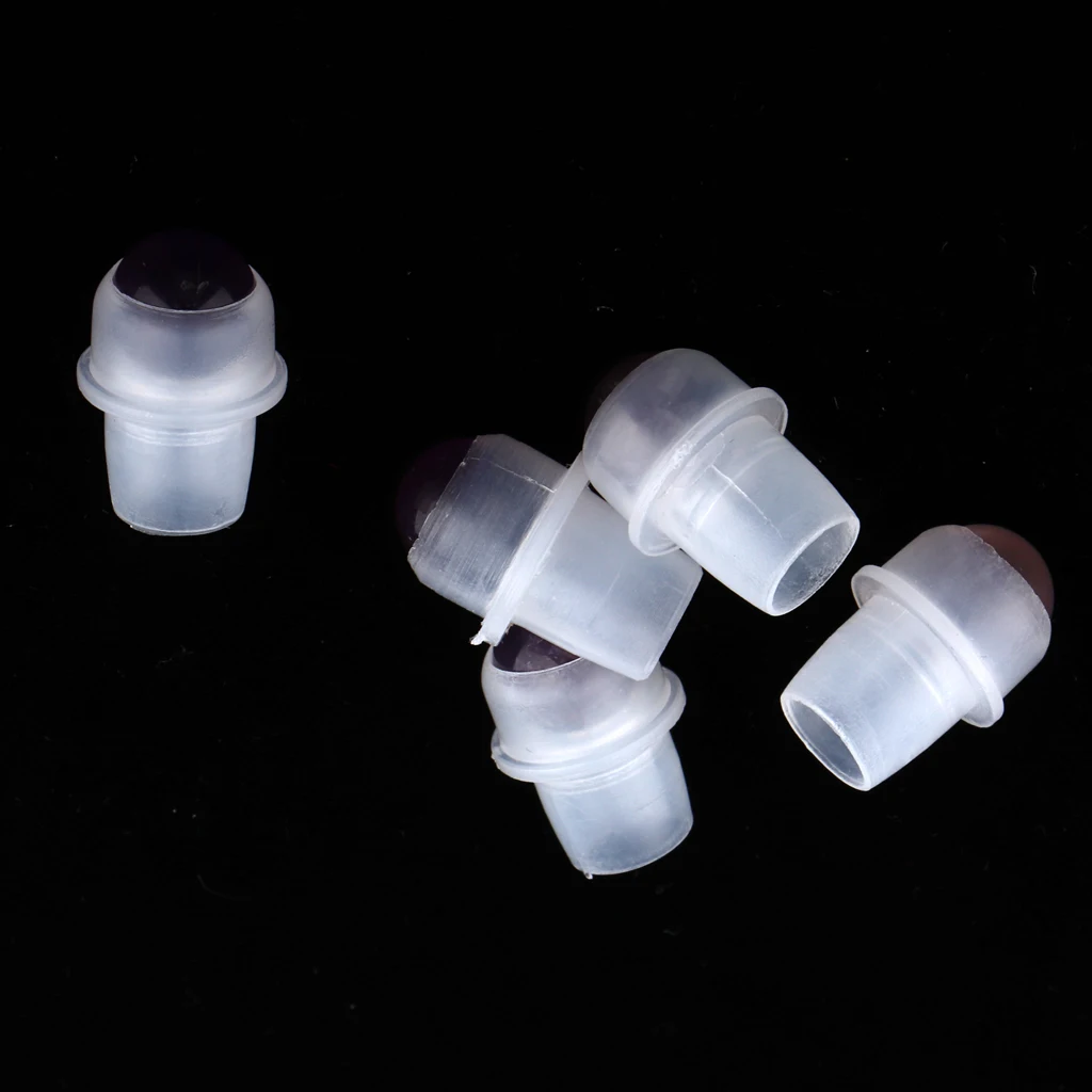 5Pcs Replacement Ball Roller Tops For Essential Oils Bottles 