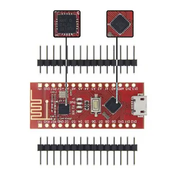 

Nano With 2.4G compatible for arduino Nano 3.0 CH340 USB driver ATMEGA328P NRF24L01