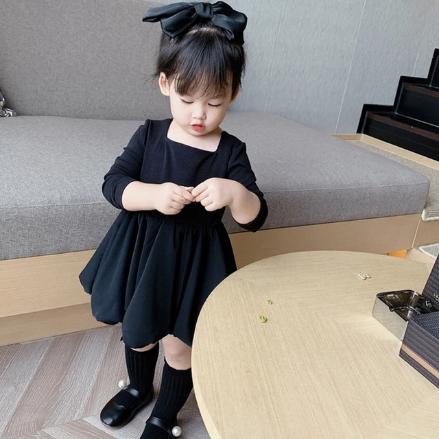 New Children Girls Party Dress Korean Fashion Kids Princess Cute