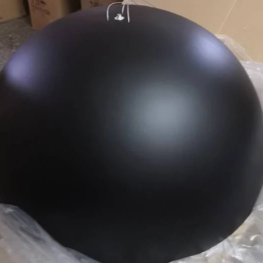 matte black DIA 40CM Итальянский дизайнер, современный светодиодный светильник, небесный сад, кофейня, подвесные лампы, приспособление для большой столовой, смоляные лампы, осветительный прибор - Цвет корпуса: matte black DIA 40CM
