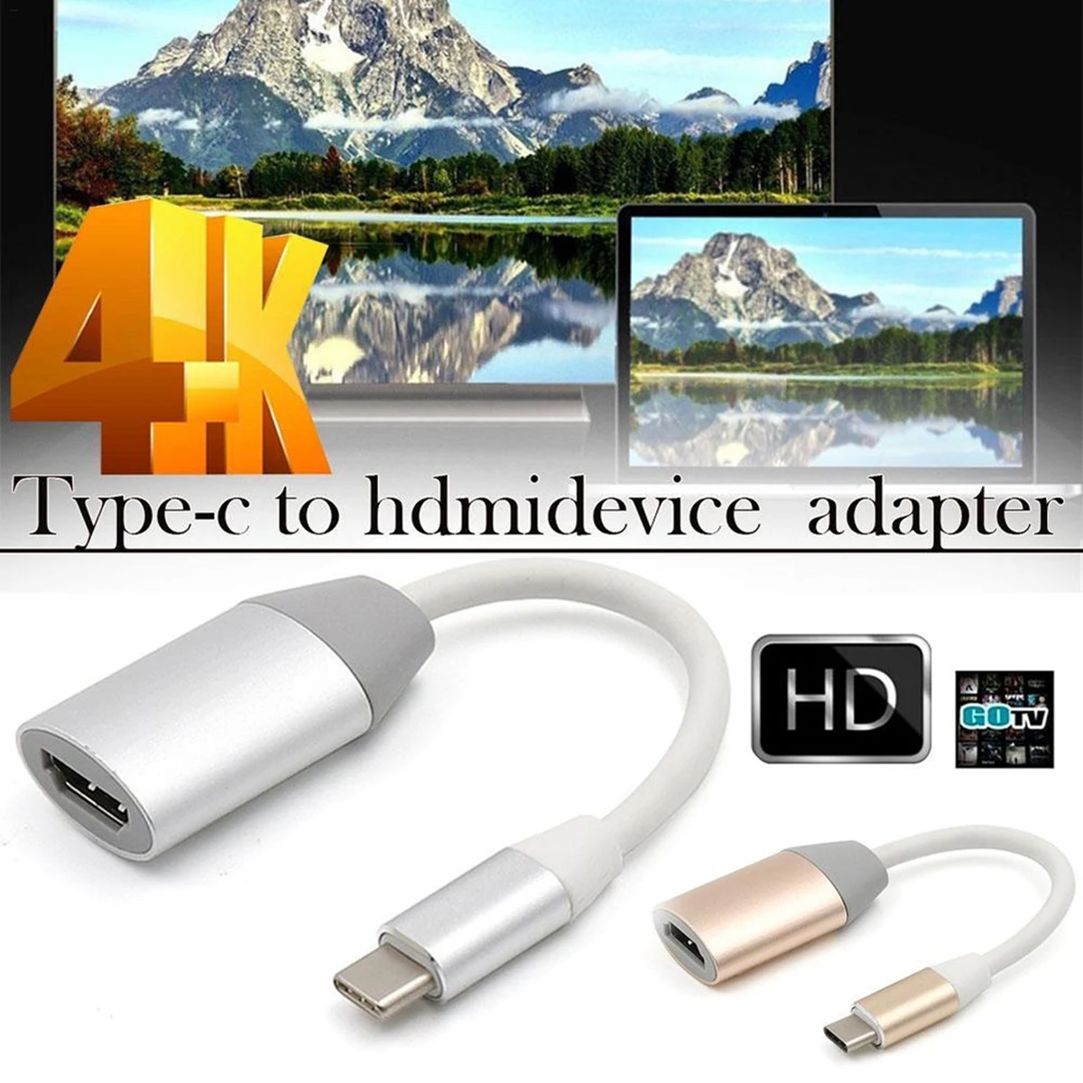 SOONHUA USB 3,1 type C Мужской HDMI конвертер HDMI кабели адаптеров для Macbook