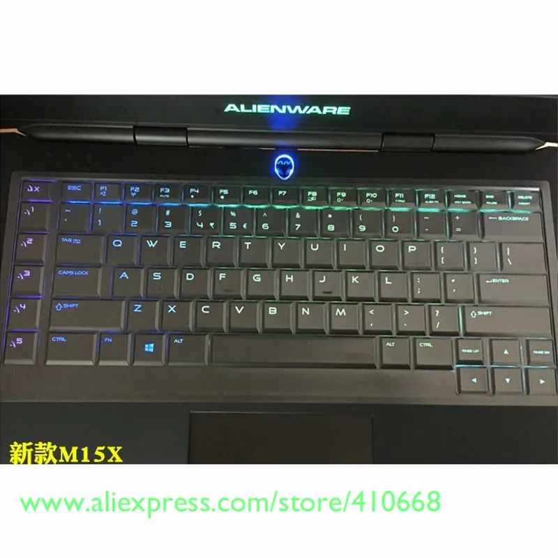 Clear TPU Clear для клавиатуры ноутбука из ТПУ чехлы Защитная крышка для Dell Alienware 15 M15X R3 R4 ALW15C ALW15ER 15E- версия 15,6" - Цвет: Clear TPU