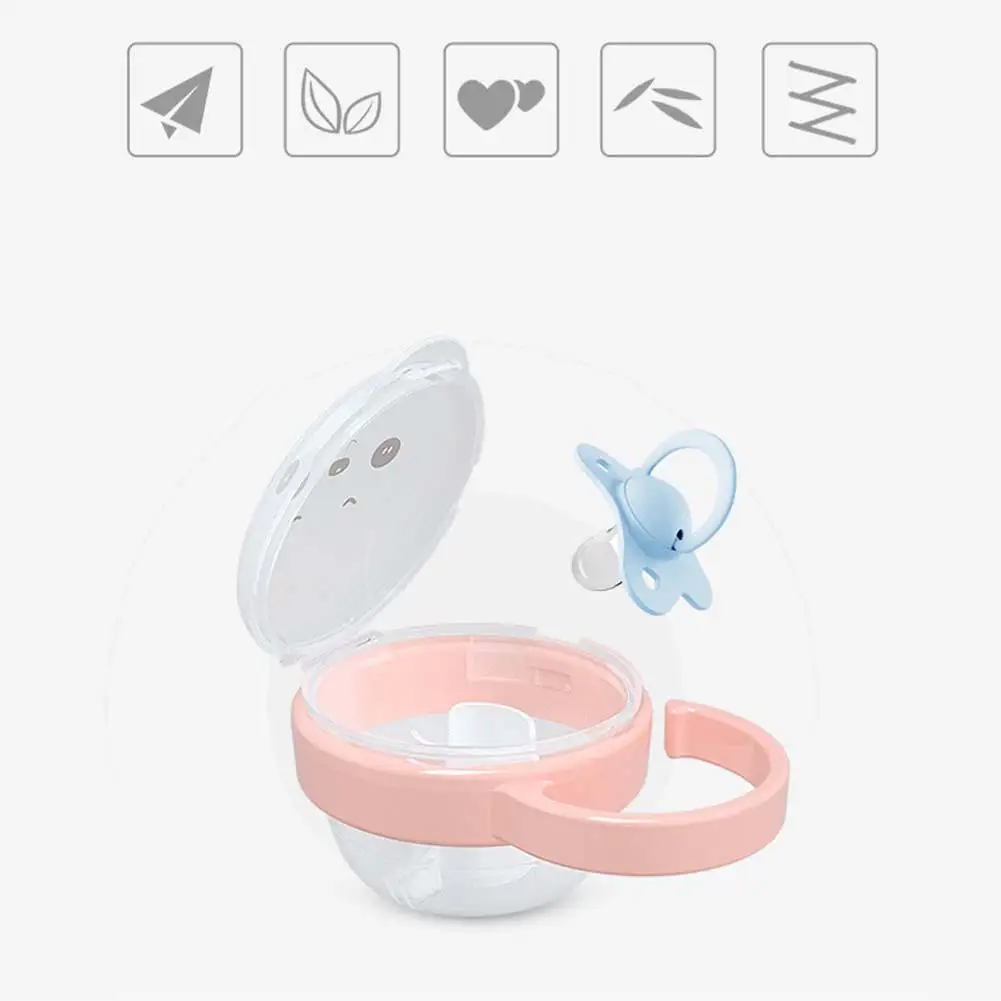 Kidlove чехол для хранения детских сосок, прозрачная портативная коробка