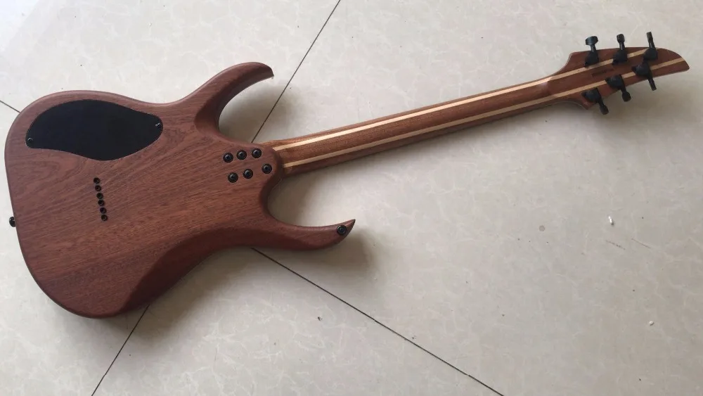 Mayones Duvell 6 или 7 струн гитара черное дерево гриф 5 слоев шеи болт-на Блокировка тюнеры mayones гитара