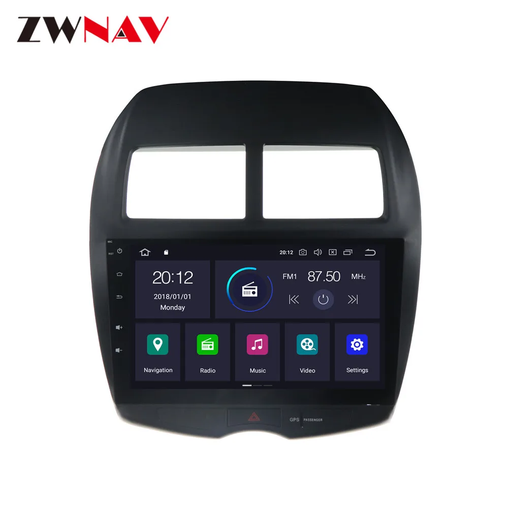 PX6/PX5 DSP Android 9,0 автомобильный мультимедийный плеер gps навигация для MITSUBISHI ASX RVR Outlander 2010+ головное устройство радио магнитофон