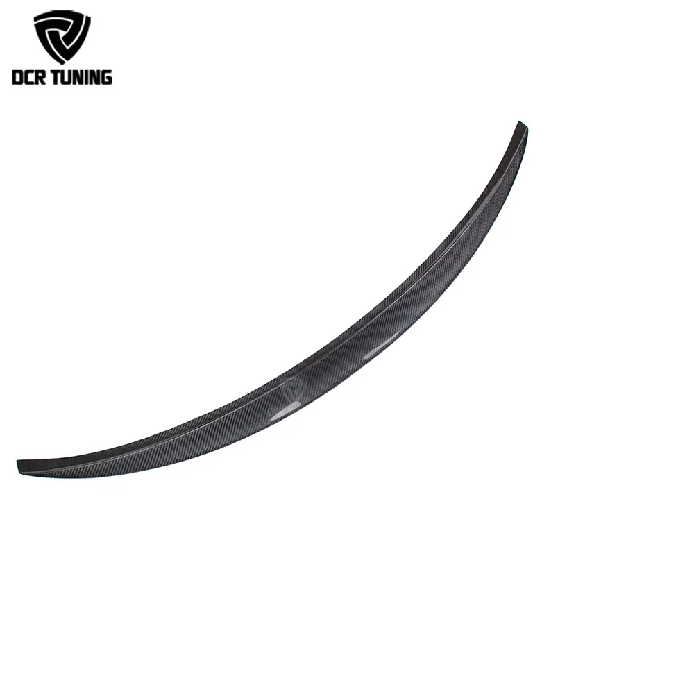 Carbon Rear Lips For Infiniti Q50 Q50S Carbon Spoiler 2014 2015 Q50 Fiber Rear Trunk Wing Spoiler Fiber