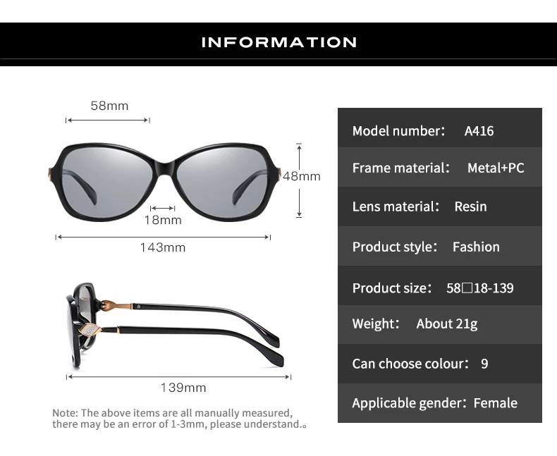 2022 New Fashion Diamond Frame Photochromic Sunglasses Women Polarized Sun Glasses Oval Female  Glasses oculos de sol feminino big sunglasses for women