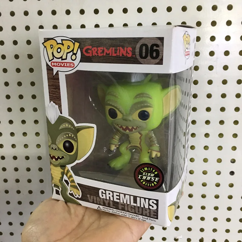 Эксклюзивная светится в темноте Funko pop Gremlins Виниловая фигурка Коллекционная модель игрушки с оригинальной коробкой