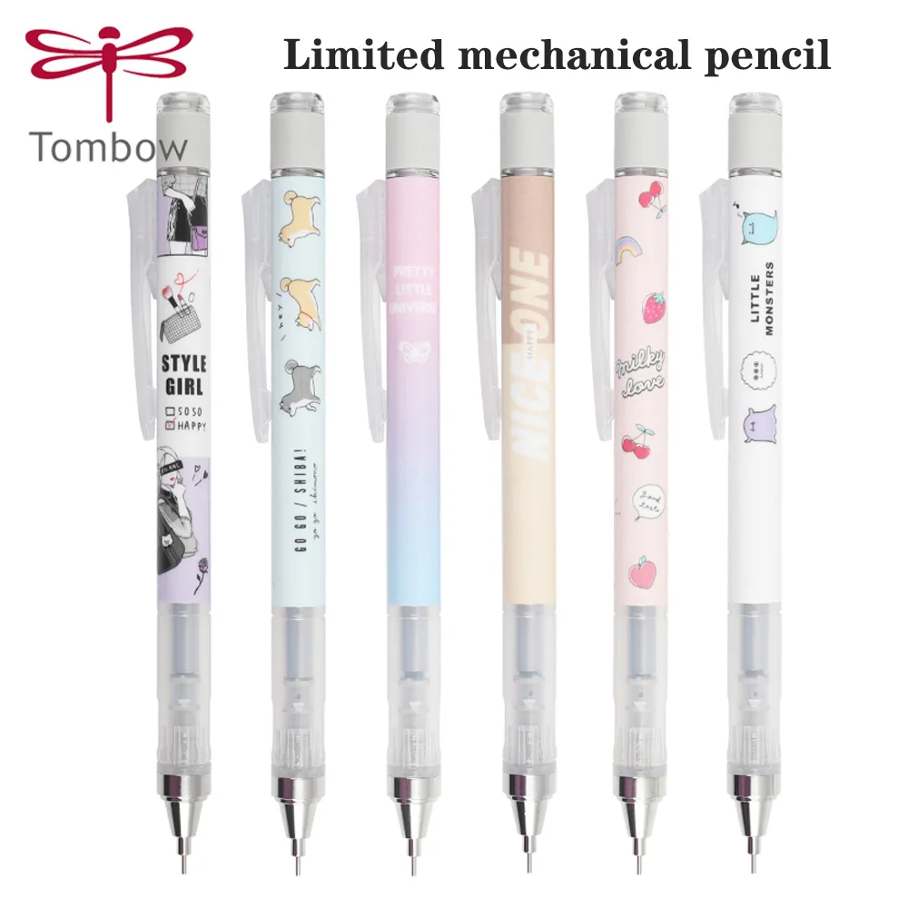 

Japan Tombow MONO Mechanical Cute Pencil Students Use Eraser Office Sketch Pen To Shake Out Lead School Stationery