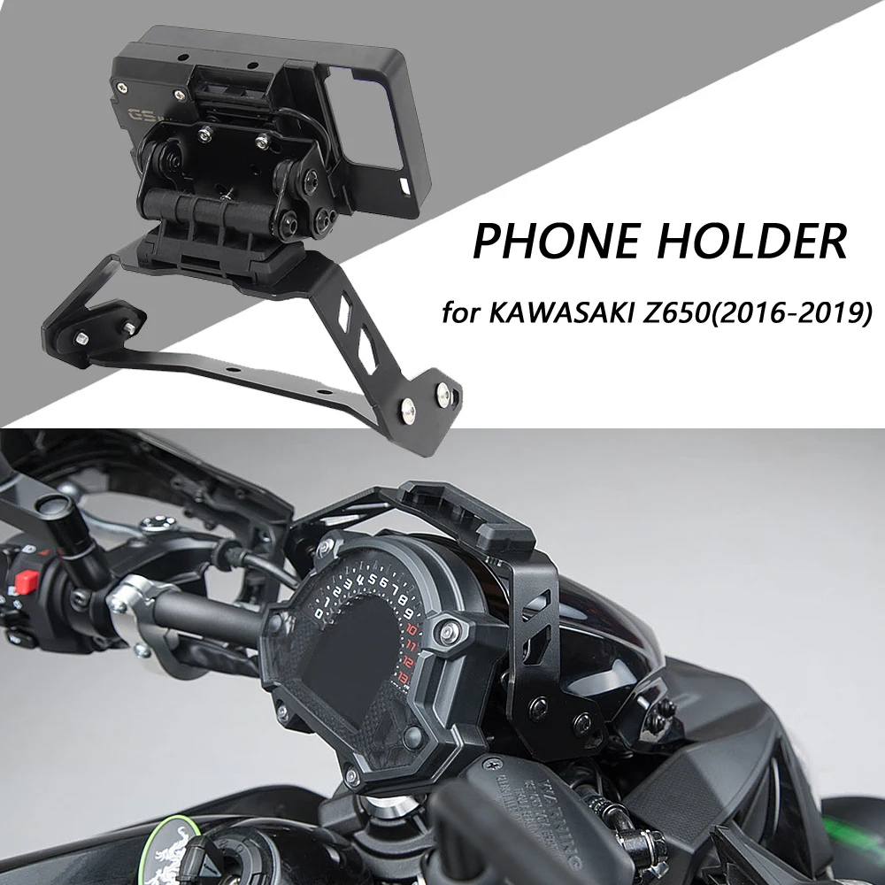 Для Kawasaki Z650 2016 2017 2018 2019 новинка аксессуары для мотоциклов пластина GPS навигации