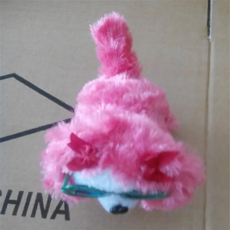 Curly Hat Wear Glasses dao tui gou Plush dao tui gou Electric dao tui gou Furry dao tui gou