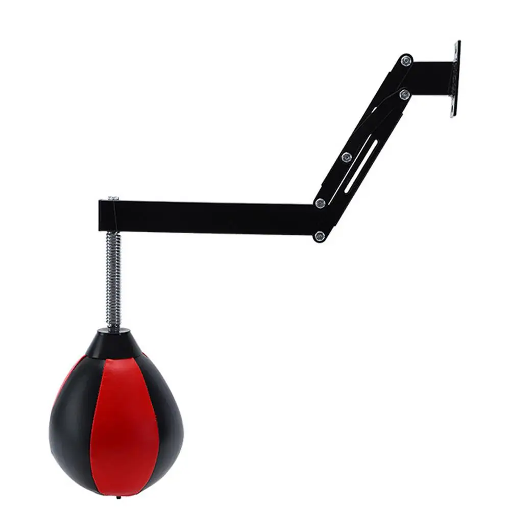 Boxing Speed Ball Fitness Speed Balls Pear Boxing Punching Speed Bag Wall Mount Height Adjustable Thai Reflex Balls For Fitness Equipment