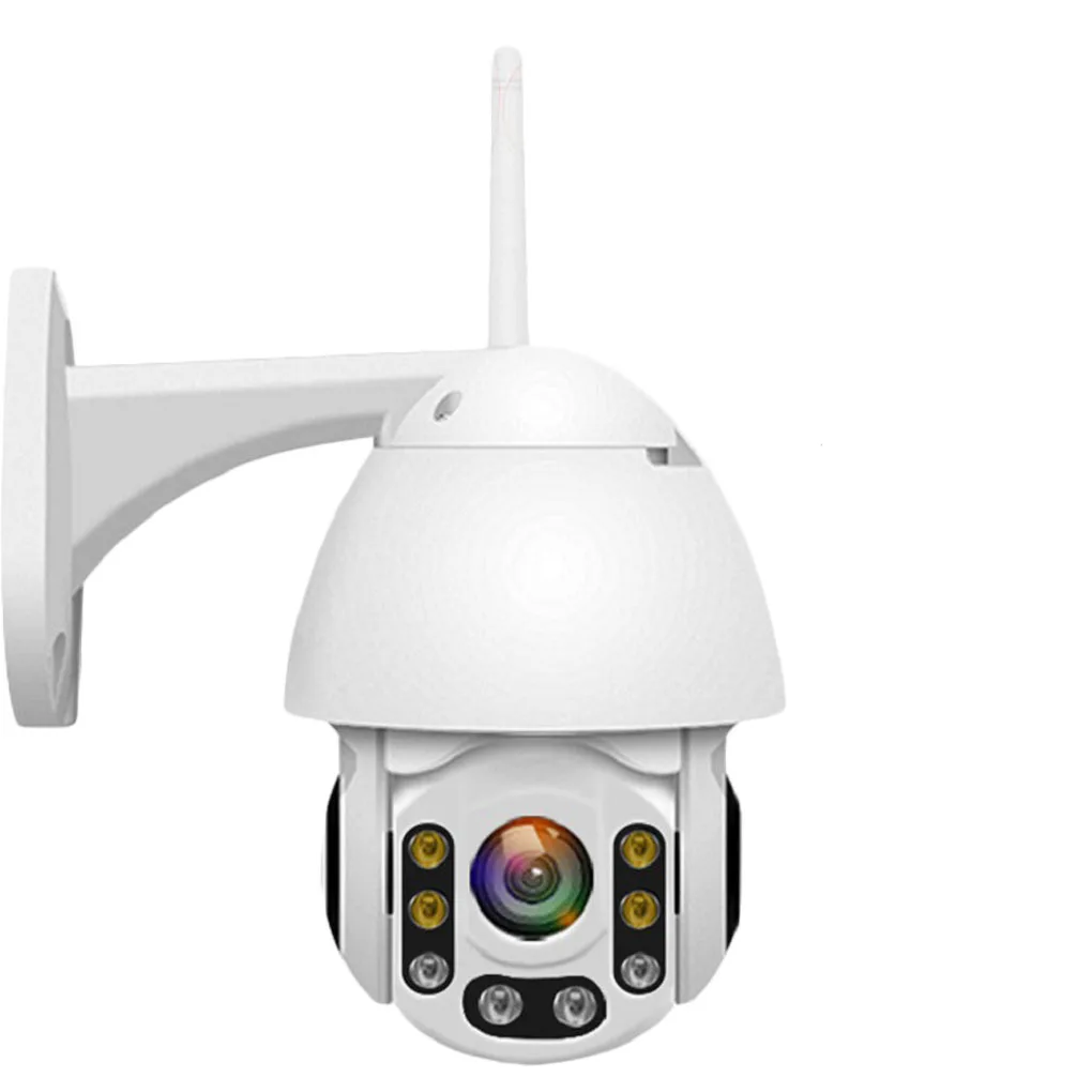 360 градусов вращения беспроводной WiFi камера Открытый IP66 водонепроницаемый ночного видения 1080P домашней безопасности 2MP Cam AU/UK plug