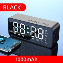 Altavoz inalámbrico con Bluetooth, minidespertador portátil con Cannon, sistema de Audio Vehicular, transmisión por voz, tarjeta