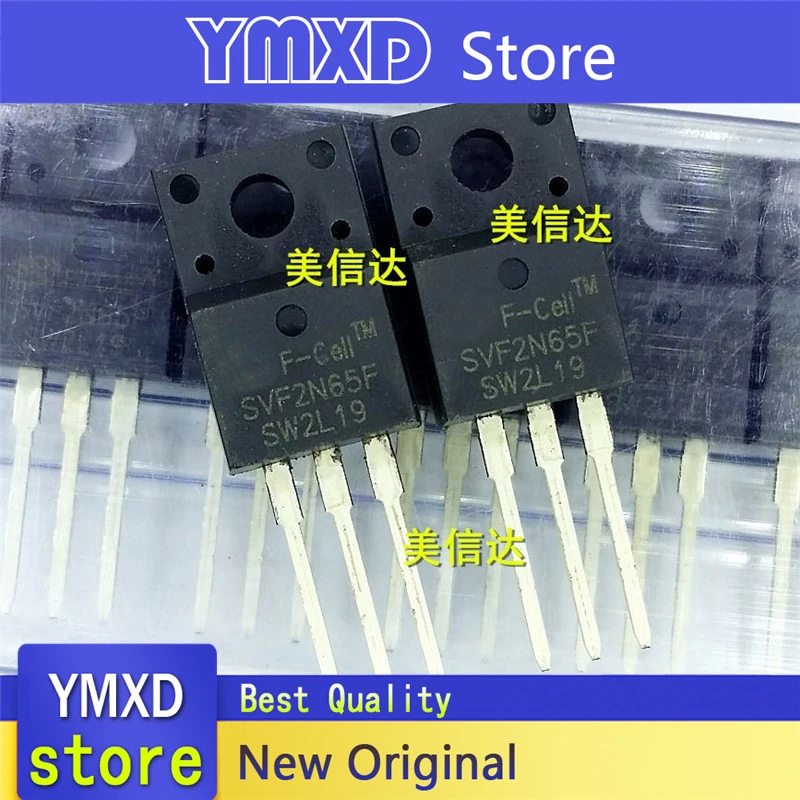 10 шт./лот новый оригинальный SVF2N65F 2N65 2A650V полевой эффект трубы TO 220F и триодов в