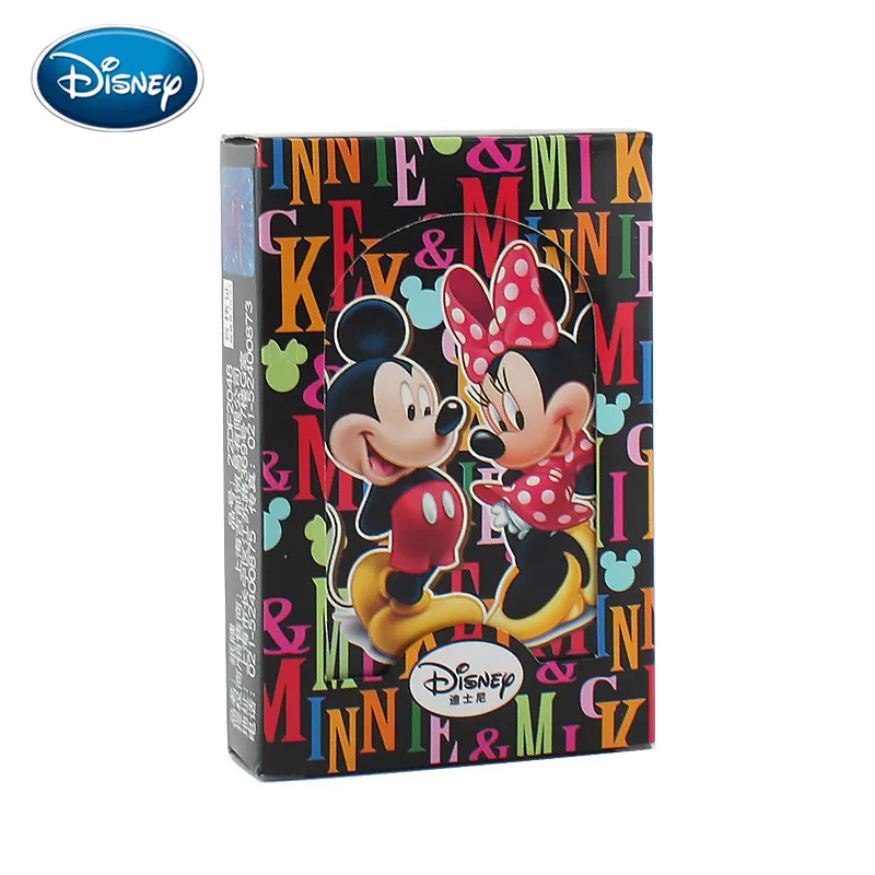 Disney Микки и Минни Маус Мультяшные игральные карты 54 шт./кор. Повседневное