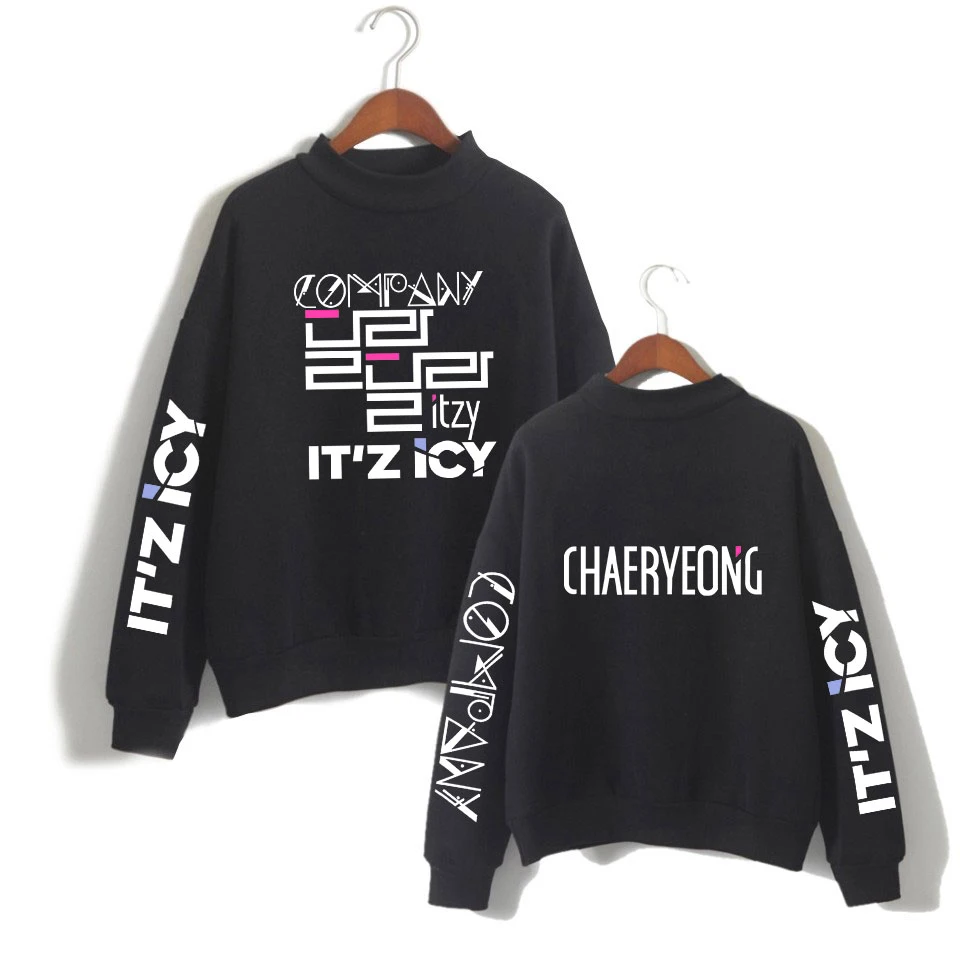 Мужская толстовка с надписью ITZICY Черная Толстовка принтом новинка 2019|Толстовки и