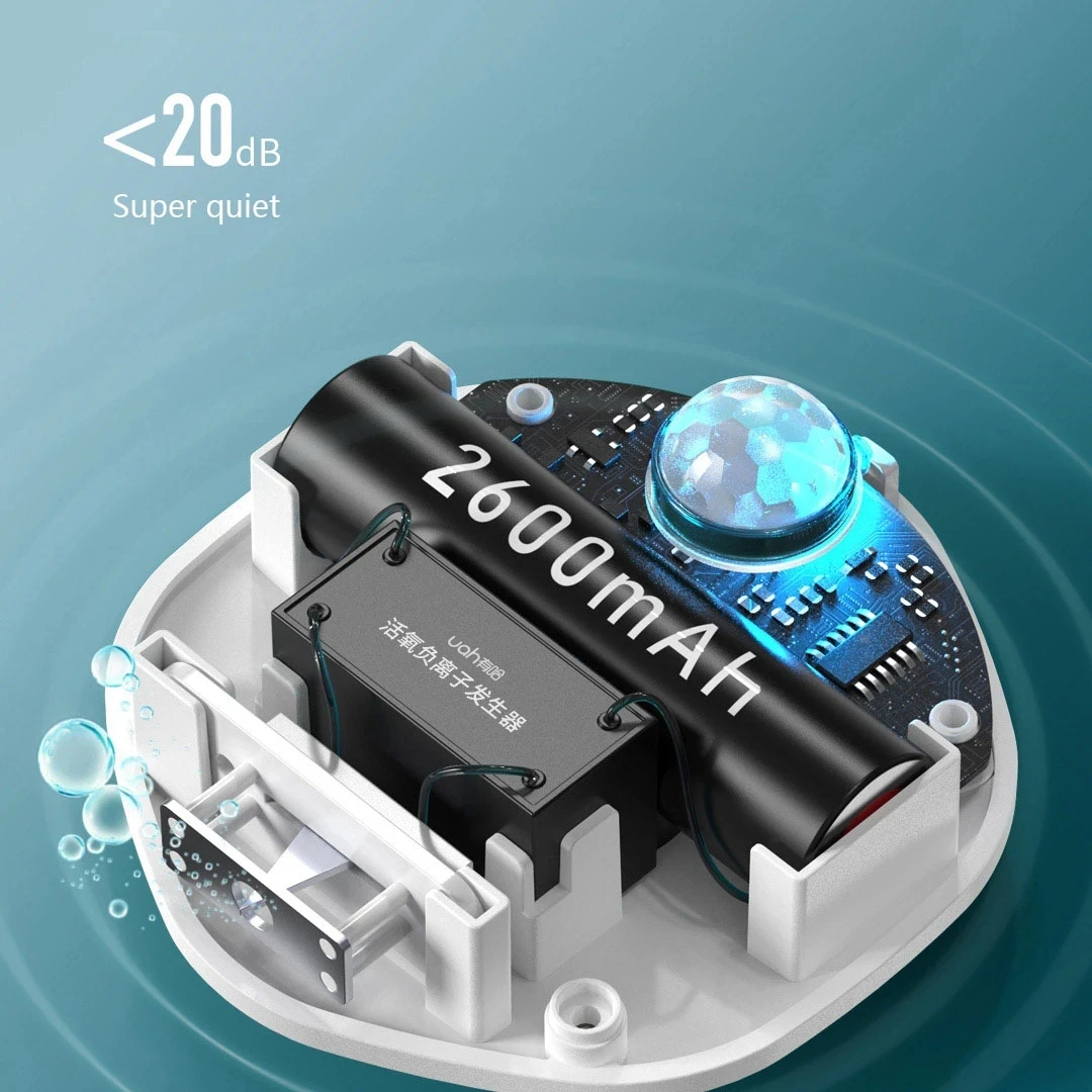 YouPin Uah Cat Litter Box Smart Deodorizer 24-hour Smart Monitoring Long Battery Life Positioning Adsorption Pet Smart Deodorize