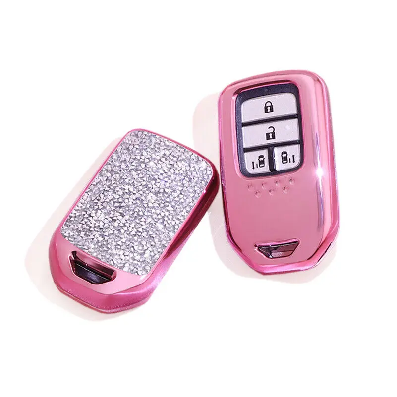 Cover chiave telecomando per Honda Accord Civic CRV Ridgeline ODYSSEY EURO CRIDER JADE Fit Jazz XRV 13 Cover chiave telecomando per Honda Accord Civic CRV Ridgeline ODYSSEY EURO CRIDER JADE Fit Jazz XRV - H4ddf5bb25a9b43148ab9ad674926105aE